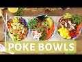 BEST DIY POKE BOWL 3 WAYS | How to Make a Poke Bowl