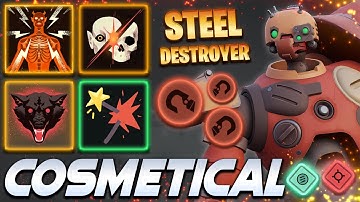 Cosmetical Bebop STEEL DESTROYER - Deadlock Pro Gameplay & Guides [Watch & Learn]