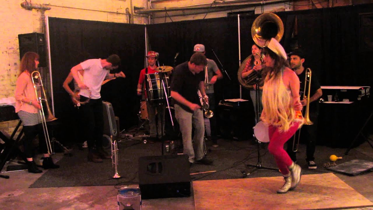 A Local Band and Tap Dancer Start A Party - YouTube