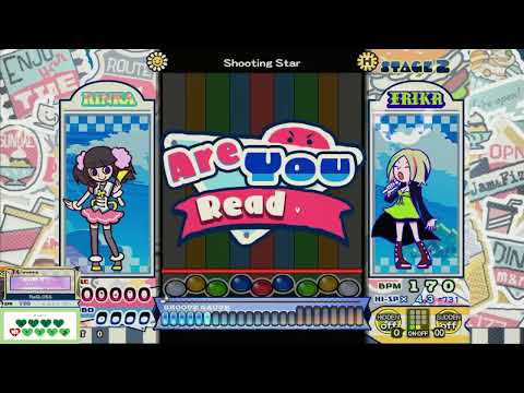 [pop'n music Jam&Fizz] Shooting Star(ReGLOSS) H 正規/鏡 パーフェクト