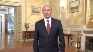 Обращение Владимира Путина Sochi 2014 Открытие Олимпиады 2014