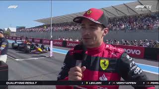 Charles Leclerc Post Qualifying Interview Update
