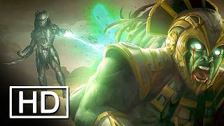 Predator Kills EVERYONE in Mortal Kombat Scene!