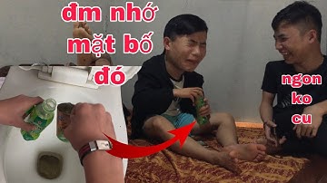 Sơn KT-Troll thanh niên uống nước bồn cầu cười SML