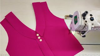 V Neck | Learn the best ways to cut and sew a V Neck in the easiest and perfect way