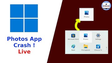 Windows 11 Photos App Crash !