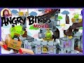 LEGO Angry Birds Movie King Pig's Castle Build Review Silly Play Kids Toys