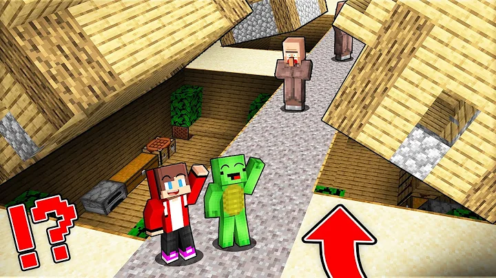 JJ And Mikey Found ALL SECRET BASES in VILLAGE in Minecraft Maizen