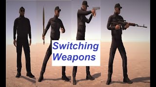 Switching Weapons - Unity3d | Unity Tutorial | How to Switch Weapons in Unity