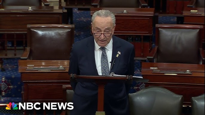 Full Speech Sen Schumer Calls For New Elections In Israel