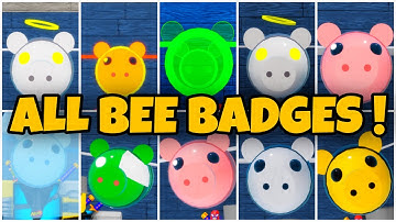 [EVENT] HOW TO GET ALL 11 EVENT BEE BADGES & BEE PET MORPHS | Piggy RP : INFECTION | Roblox