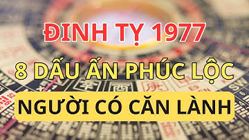 Đinh Tỵ 1977: 8 Dấu Ấn PHÚC LỘC CHỈ NGƯỜI CÓ CĂN LÀNH MỚI CÓ! Đừng Bỏ Lỡ Nếu Muốn Hưởng Phước.