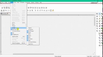 Introduction to toolbar- OrCAD Capture CIS Tutorial (2019)
