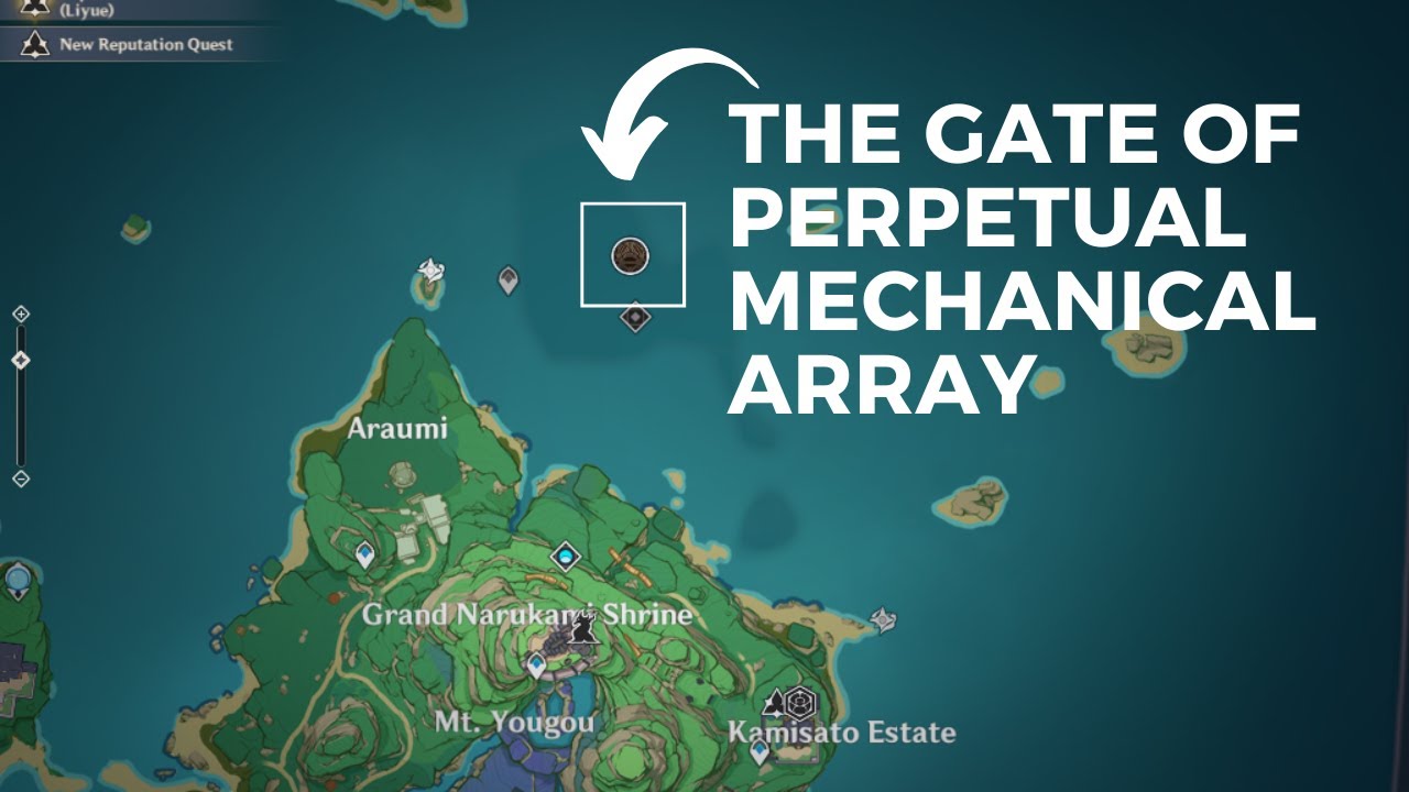 Genshin Impact How to get to Perpetual Mechanical Array YouTube