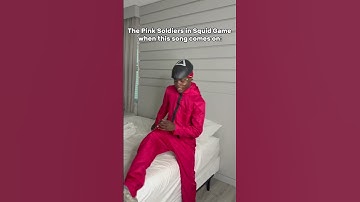 The pink soldiers in squid game 😂