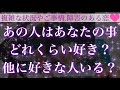 【ぶっちゃけどうなの?🥺】あの人はあなたの事どれくらい好き?他に好きな人いるの?😳💕【複雑恋愛タロット占い】