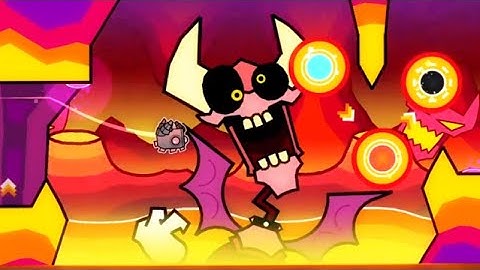 Magma Bound 100% by ScorchVx  (Insane Demon) all Coins Geometry Dash