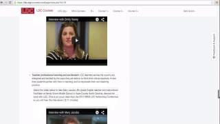 Intro to Courses Screencast