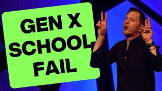 Famous Everything Wrong with School (Gen X ADHD Edition) | Ron Pearson Comedy Profile