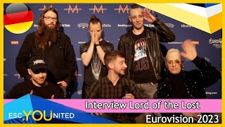 Eurovision 2023 Escunited Interview With Lord Of The Lost Germany