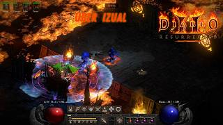 Diablo 2 Uber Izual Avec Un Démoniste Invocation