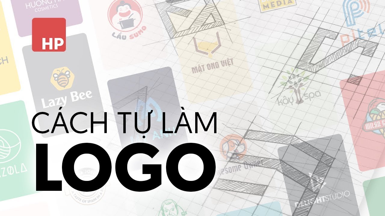 Cách tự làm logo cá nhân | #HPphotoshop