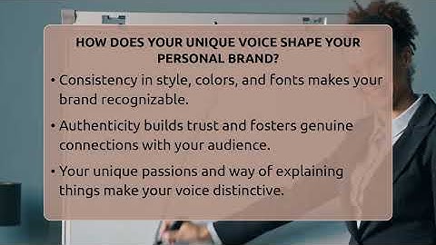 How Does Your Unique Voice Shape Your Personal Brand? - Everyday-Networking