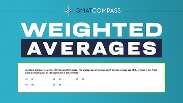 Learn How to Tackle GMAT Weighted Average Questions