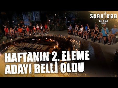 Haftanın İkinci Eleme Adayı Belirlendi | Survivor All Star 2024 61. Bölüm