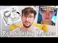 Reacting To Relationship Memes | Things Couples Do