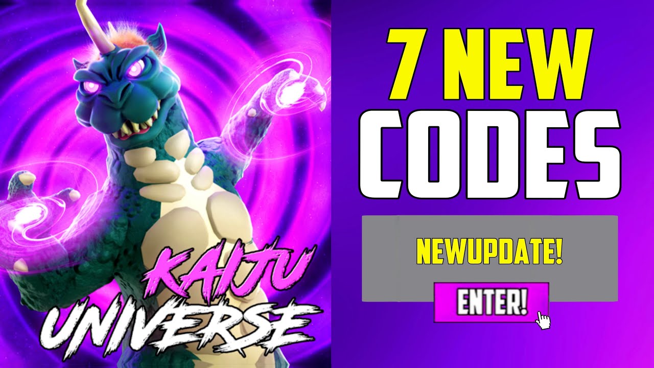 NEW ALL CODES FOR KAIJU UNIVERSE IN 2023 ROBLOX KAIJU UNIVERSE CODES 