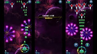 Level 110 Alien Shooter | Guide Tips Tricks | Galaxy Attack TOP Space Games Mobile | 갤럭시 어택 | 외계인 슈터