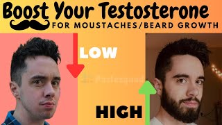 Best ways To Increase Testosterone Naturally  (For Beard/moustaches Growth) || paslavlogs