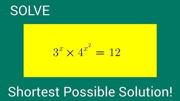 Poland / Math Olympiad / Exponential Equation / Shortest Solution