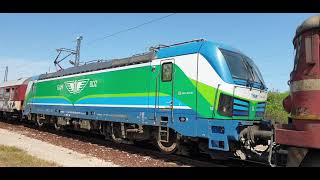 44062 и 80038 ,начело на БВ 8650 на гара Тракия.