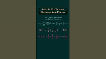 RANKING 100 FUNCTIONS BY DIFFICULTY |  Level #67 Dirichlet Eta Function #RecentDrift #maths #edit