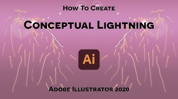 How To Create Conceptual Lightning In Adobe Illustrator 2020