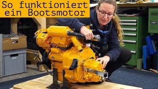 Wie funktioniert ein Bootsmotor? 🛥️ ⛵ Dieselmotor auf dem Boot einfach erklärt