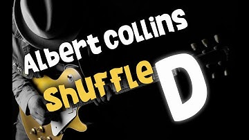 Blues Backing Track Jam - Ice B. - Chicago Blues Backing Track - Albert Collins Shuffle  in D