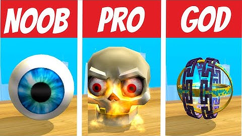 NOOB vs PRO vs HACKER vs GOD in GOING BALLS!