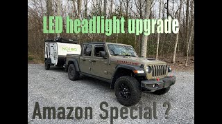 Jeep Gladiator Mojave LED Headlight Install