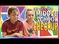 😱TIME FOR MIDDLE SCHOOL CHECKUP!😱 | We Are The Davises