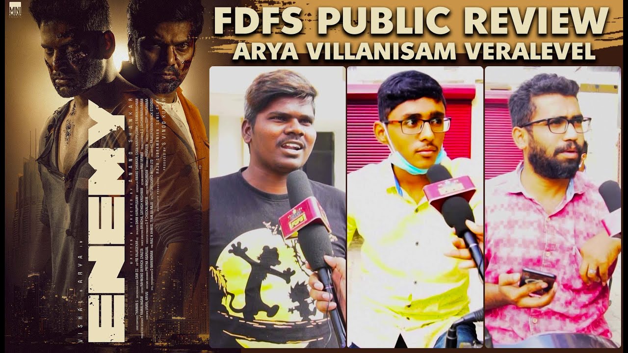 Enemy Public Review | Enemy Movie Review | Vishal | Arya 