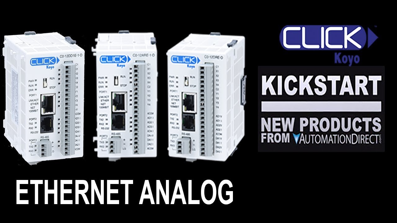 CLICK Micro PLC Ethernet And Analog The Low Cost PLC Preference From CLICK Micro PLC Ethernet And Analog The Low Cost PLC Preference From