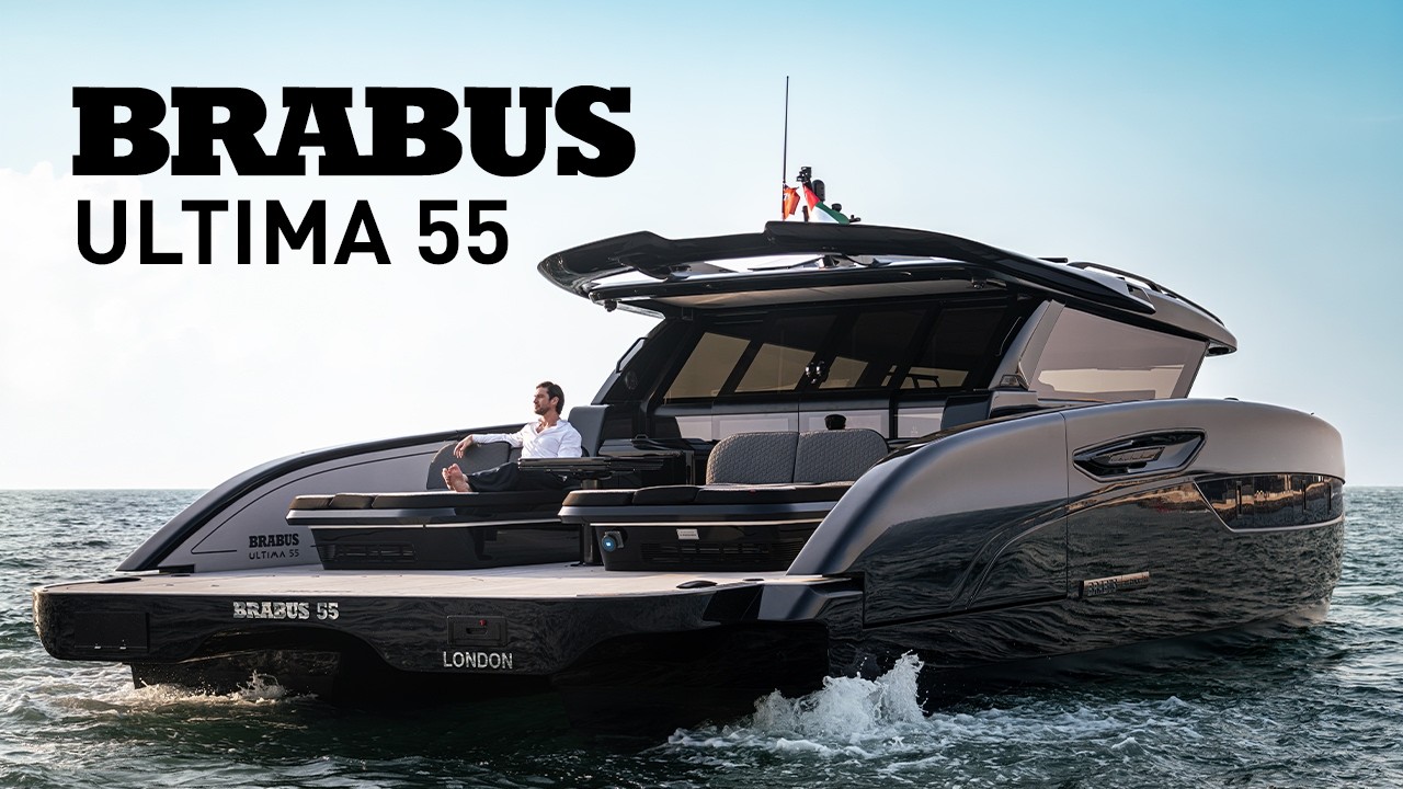 Video till Brabus har gjort en fet motorbåt