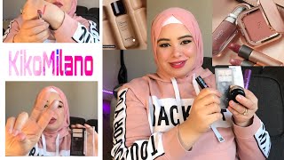 رفيو ميكب كيكو ميلانو وأفضل جل حواجب ودرجه روج   kiko Milano