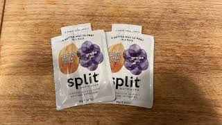 Split Nutrition Peanut Butter and Grape Jelly Squeeze Packs