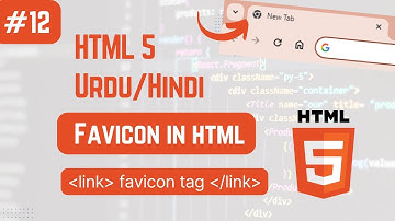 How to Add Favicon to Website in HTML5 | HTML5 Tutorial for Beginners - [ Urdu/Hindi ]
