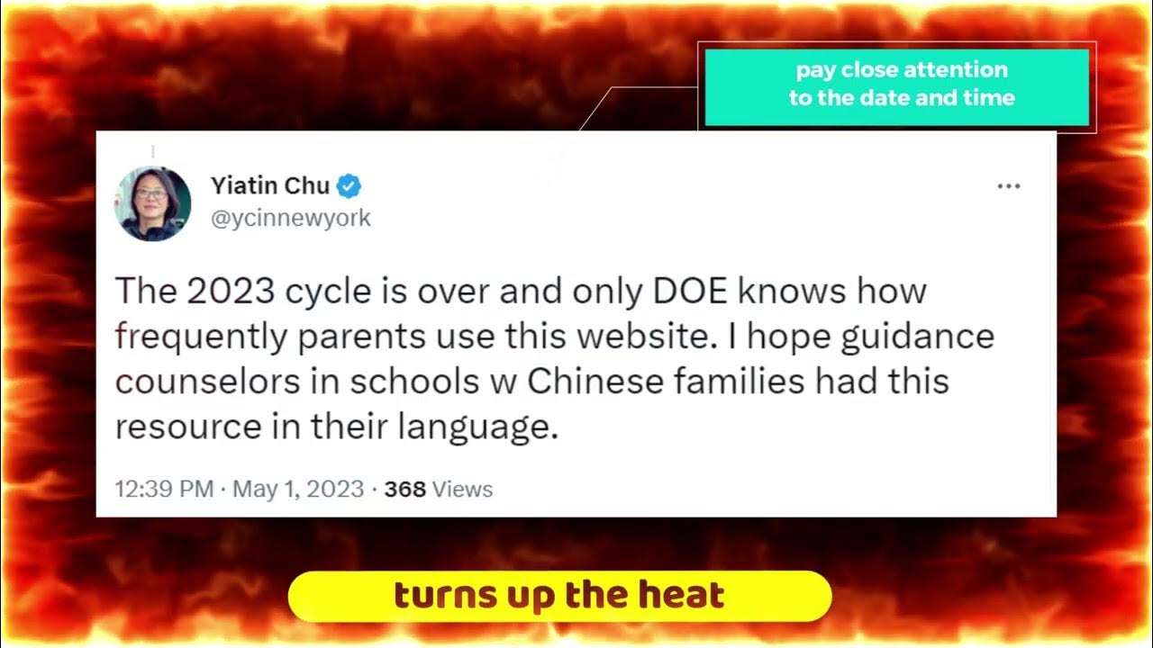 Victory for Equity Recap of NYC DOE Fixing Chinese Translation Issue