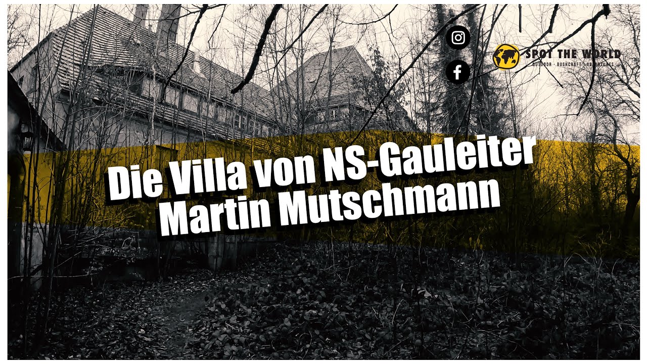 LOSTPLACES:  verlassenen  Villa (Jagdhaus) vom NSDAP Gauleiter Mutschmann.